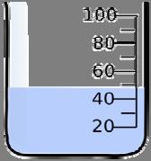 You can measure volumes of liquids using a graduated cylinder or a beaker Graduated