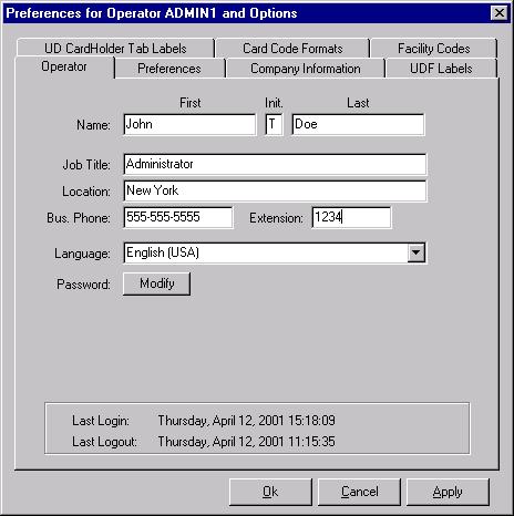 Basic operations Setting system options and preferences Selecting Options from the Tools menu lets you create and modify many system options and preferences.