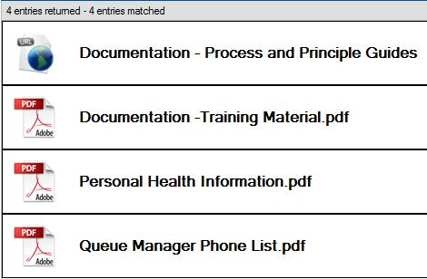 REFERENCES Manitoba ehealth Documents To view the Manitoba ehealth Process Documents or