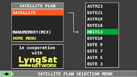 Press SAT to return to the measurements 8PSK Constellation. Navigate in ZOOM and select the constellation square window to enlarge.