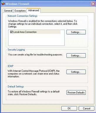 Gathering Configuration Information To examine the current policy configuration for Windows Firewall, you can use the following command: netsh firewall show configuration.