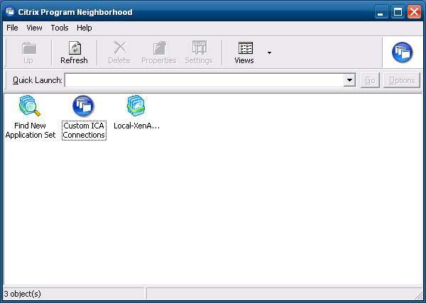 Citrix Program Neighborhood and PN Agent Citrix Program Neighborhood is a feature of ICA introduced with MetaFrame 1.