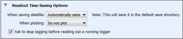 save" instead of "Show save dialog." Under "When plotting," select "Do not plot.