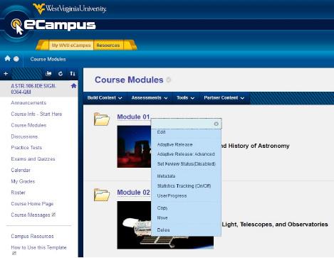 Adding alternative text to images and objects in Blackboard Add alt text by doing the following: In your ecampus page, folder or item that you have an image, please click on Edit.