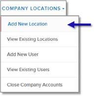 Page 12 ENROLL VERIFICATION LOCATION PROCESS OVERVIEW 1. Select Employer Category (Organization Designation) From Company, select Add New Location.