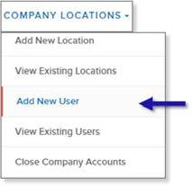 Page 20 2.4 ADD NEW USERS Corporate administrators can add E-Verify users at multiple verification locations.