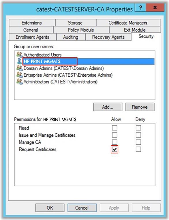 CERTIFICATE AUTHORITY TEMPLATE ACCESS A Microsoft Enterprise Certificate Authorities (CA) uses certificate templates to define the format and content of certificates, specify