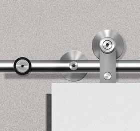 Easy move, technical design and polished stainless steel