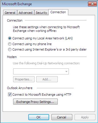 13. Tick the option for On fast networks, connect using HTTP