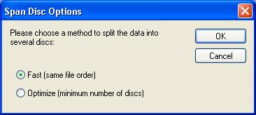 Burn.Now ULEAD BURN.NOW USER GUIDE 41 After clicking the Burn button in the Burning Options dialog box, the program checks your disc and prompts you to confirm if you want to span your data.