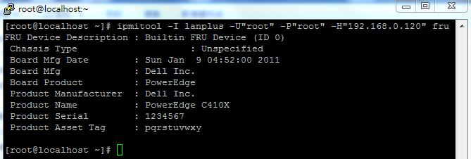 Verify IPMITOOL C410x Control On HOST server end: 1. Log in RHEL. 2.