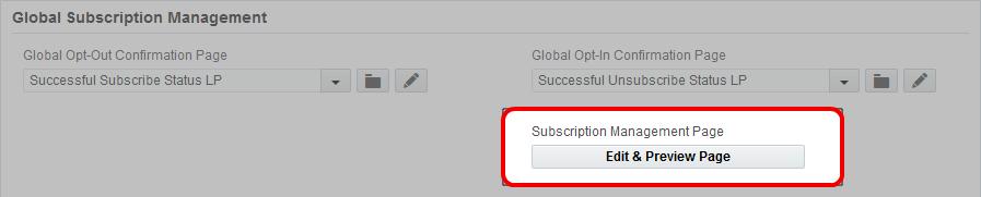 Note: If the contact uses the Global Opt-Out Confirmation Page, their status is changed to "Unsubscribed Globally.
