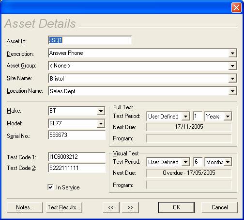 To duplicate an Asset use the Clone command from the Asset context menu. The Asset will be created below the currently highlighted item on the tree view.