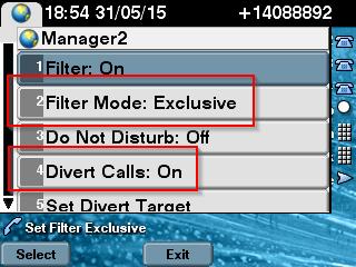 Note: This illustrated configuration is for the basic IPMA functions. Based on the requirement, speed dials, intercom and additional lines can be added to Manager/Assistant phones.