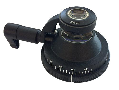 RB50 Research Microscope Features 1 1 Ergonomically inclined trinocular head with eyetubes at 30