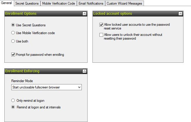 Policy settings Group policy settings determine how the system should behave when accessed by a user.
