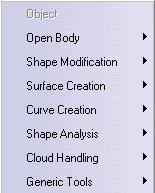 Surfaces WireFrame Toolbar By default, the WireFrame toolbar is hidden. For... Point Line Plane Circle See.