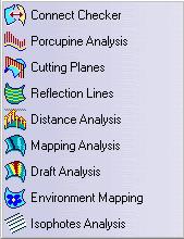 Shape Analysis For... Connect Checker Porcupine Analysis Cutting Planes Reflection Lines Distance Analysis Mapping Analysis Draft Analysis See.