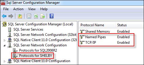 5, navigate to Start > All Programs, and select Microsoft SQL Server 2012. Select Configuration Tools and then SQL Server Configuration Manager.