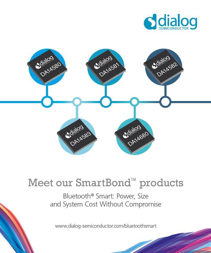 Dialog Bluetooth Smart one year on Since our first product
