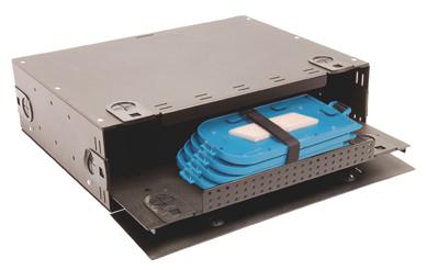 Each enclosure can be ordered fully terminated with cabling or pigtails from the factory, saving valuable installation time and in-field labor expenses.