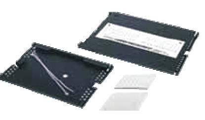 02 4048-SSTP Splice tray 24 single/48 ribbon splice capacity 8.
