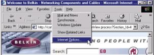 RECOMMENDED WEB BROWSER SETTINGS In most cases, you will not need to make any changes to your web browser s settings.