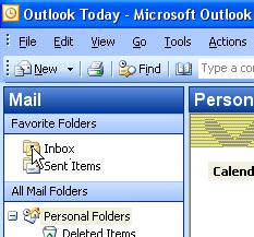 PAGE 36 - ECDL MODULE 7 (OFFICE 2003) - WORKBOOK The Inbox Screen The messages are listed down the screen, the message flags, senders email address or name and the date the message was received are