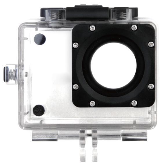 Camcorder Mounts and Accessories WATERPROOF CASE 1 2 3 4 1. Shutter Release 2. Clamp (Securing Latch) 3. Power/Mode Button 4.