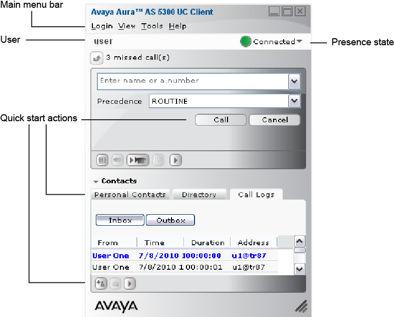 Navigating the AS 5300 UC Client 1. From the Personal Agent main window, click Download Web Client from the top navigation menu.