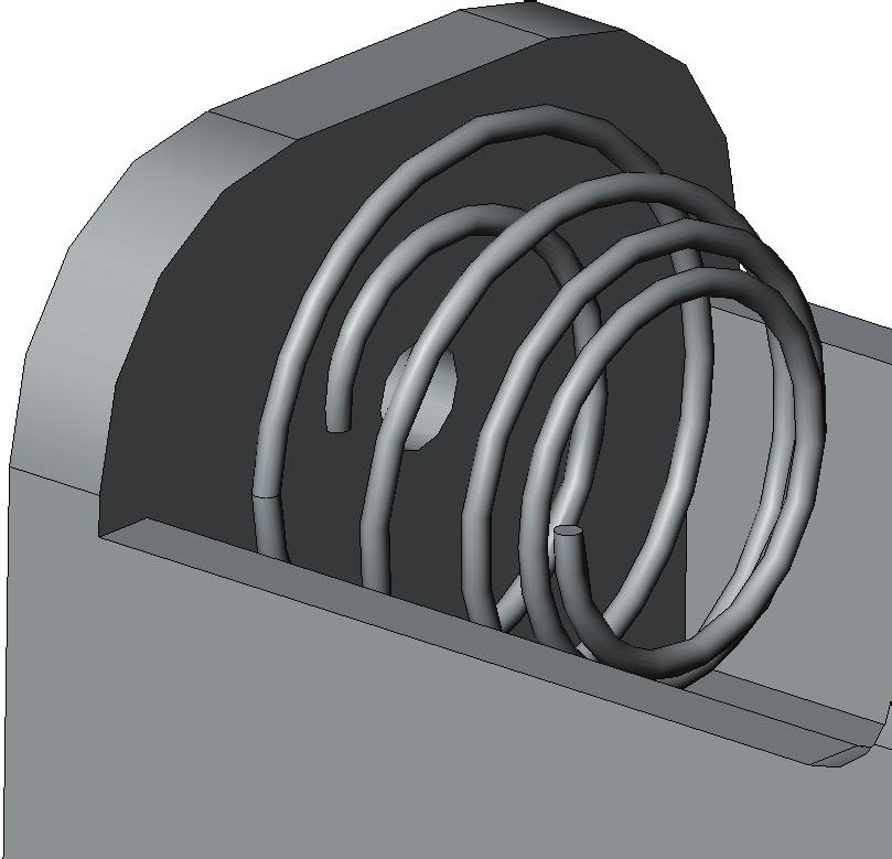 Click Isometric on the Standard Views (Ctrl-7) Step 2. Click the front face of holder and click Sketch on the Content menu, Fig.
