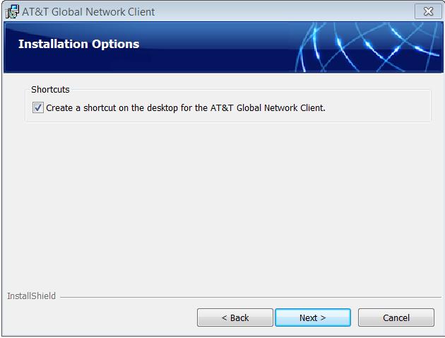 do not require AT&T Global Network Client authentication to obtain network access.