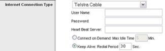 Keep Alive: Redial Period If you select this option, the Router will periodically check your Internet connection.