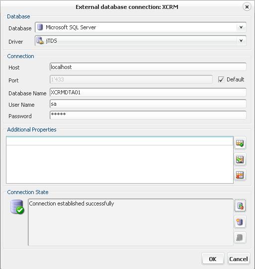 Administration Figure 6.18. Databases You can directly edit the maximum number of connections that may be simultaneously used.