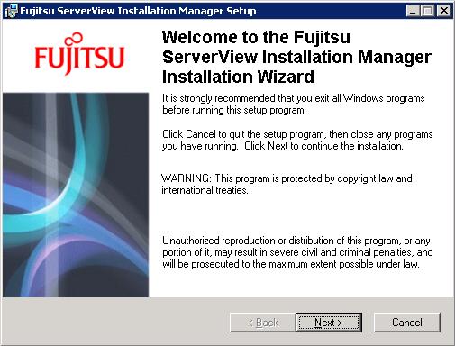 2.2.4 Installing Installation Manager If you enabled the Classic + Remote Installation option in the initial window while selecting components, installation of the Installation Manager