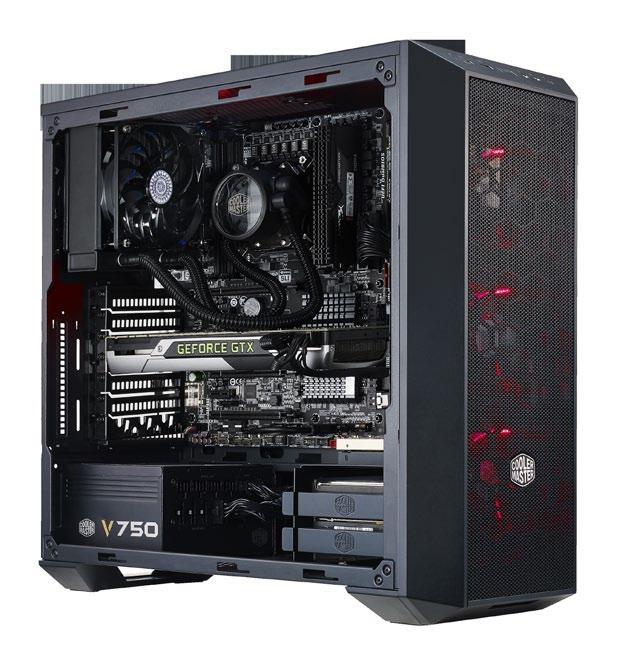 MasterBox 5 case with window side panel Cooler Master