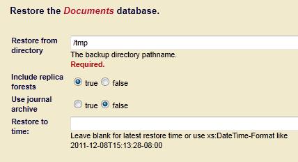 Backing Up and Restoring a Database 4.