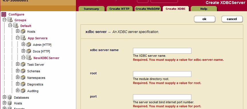 XDBC Servers 8.
