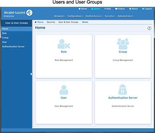 24.0 Users and User Groups OmniVista 2500 NMS-E 4.2.1.R01 (MR 1) User Guide The Users and User Groups application enables you to control user access to OmniVista and to network devices.