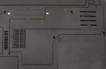CHAPTER 8: Upgrading Your Notebook 6 Remove the keyboard screw. Tip The screw hole is marked with a K.