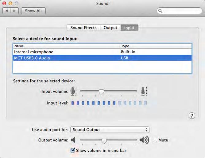 Go to the System Preferences and select Sound 3.