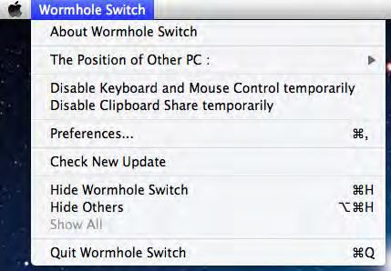 Due to the lack of a USB port on the ipad, you will need a USB connection kit to connect the Wormhole Switch and other Computer. Please follow the steps below: 1.