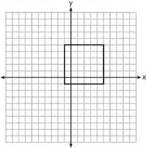 125 In the diagram below, a square is graphed in the coordinate plane. 127 A flagpole casts a shadow 16.60 meters long. Tim stands at a distance of 12.
