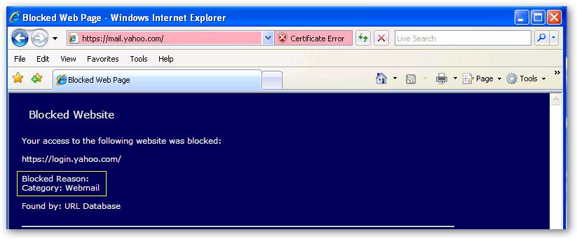 Verify Network Composer is Filtering SSL Traffic by category Within your browser s address bar enter in the URL