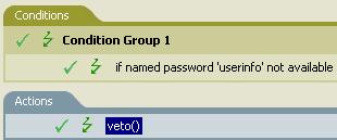 9.6.3 Using Named Passwords in Driver Policies Using the Policy Builder on page 81 Using XSLT on page 81 Using the Policy Builder Policy Builder allows you to make a call to a Named Password.