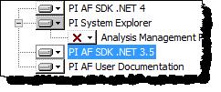 Chapter 3 Install FactoryTalk Historian Select features. Make sure to select PI AF SDK.NET 3.5. b.