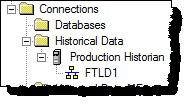 Chapter 5 Configure FactoryTalk Historian 2. In the Select FactoryTalk Directory dialog box, select Network, and click OK. 3. In the Explorer tree, expand System > Connections. 4.