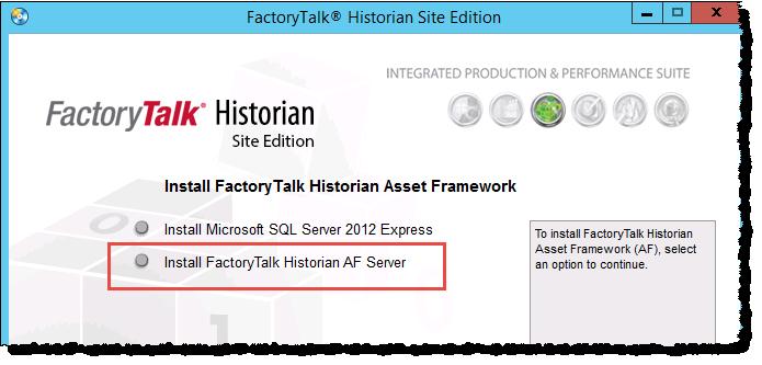 Upgrade FactoryTalk Historian SE Apendix E 3. 4.