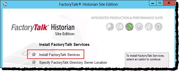 Install FactoryTalk Historian Chapter 3 4.