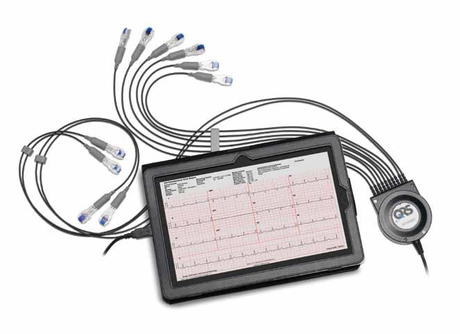 Technology in Practice Universal ECG PC-Based ECG Machine ECG MACHINES / 73 The Universal ECG features accurate results, real-time graphical display and narrative interpretation.